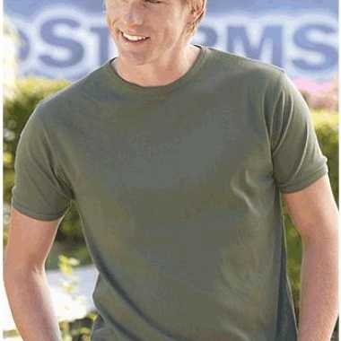 Body fit t shirt heren
