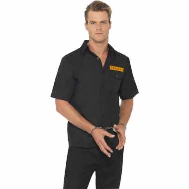 Gevangene verkleed shirt