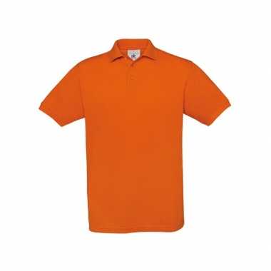 Koningsdag Oranje polo t-shirt korte mouw