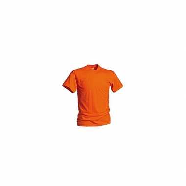 Oranje grote maten t shirts