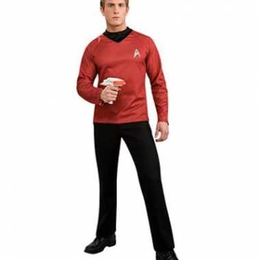 Star trek t shirt rood