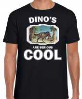 Dieren t rex dinosaurus t-shirt zwart heren dinosaurs are cool shirt