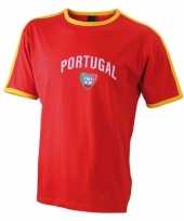 Rood voetbalshirt portugal heren