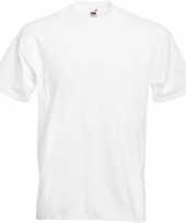 Set stuks basic wit t-shirt heren maat l 10273115