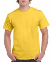 Set stuks geel katoenen shirt heren maat m 10226977