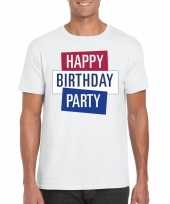 Toppers wit toppers happy birthday party heren t-shirt officieel